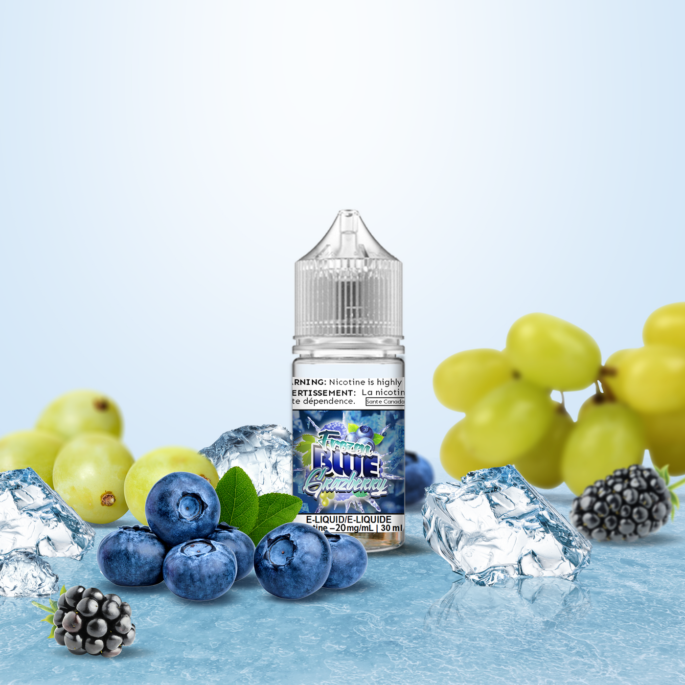 Frozen Blue Grazberry (BC Compliant - Plain Labels)
